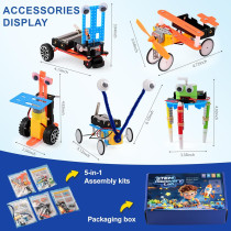 STEM Kits for Kids Ages 6-12 | DIY Science & Robot Building Toys