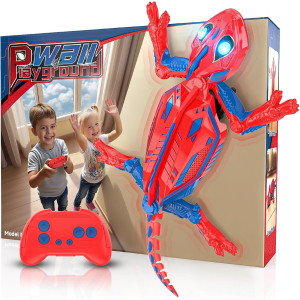Wall Climbing Remote Control Chameleon Robot Toy for Kids 3-12 Years