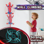 Wall Climbing Remote Control Chameleon Robot Toy with 360° Rotation, Lights & Rechargeable RC Car for Kids 3-12