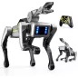Chien Robot Intelligent avec Brace Clampe, 20+ Commandes Vocales, AI Programmable, Recharge USB, Cadeau STEM