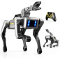 Smart Robot Dog Puppy with Clamp Arm, 20+ Voice Commands, AI Programming, USB Rechargeable STEM Pet Gift