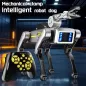 Chien Robot Intelligent avec Brace Clampe, 20+ Commandes Vocales, AI Programmable, Recharge USB, Cadeau STEM