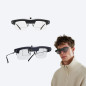 AR Smart Glasses, 86” Virtual Screen, Ultra-Light 25.8g, 1600nits HD Display, Voice Control, iOS/Android/PC