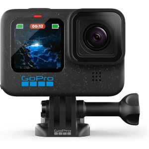 GoPro HERO12 Black: Waterproof 5.3K60 Ultra HD Action Camera