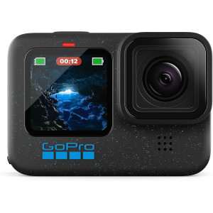 GoPro HERO12 Black - Caméra Étanche 5.3K60 Ultra HD, 27MP