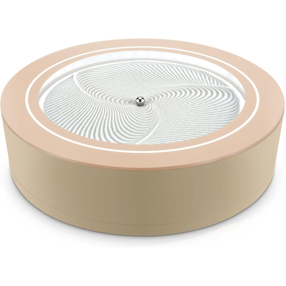 Homedics 11” Drift Sandscape Zen Garden with LED & Wi-Fi - Nude