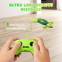 RC Wall Crawler Gecko Toy – Rechargeable, Quiet, Remote Up to 65ft