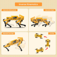 MechDog Robot Dog Kit for Arduino ESP32 AI Camera & Self-Balancing Robot
