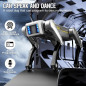 EVADA Robot Chien Intelligent Télécommande APP 20+ Actions Commandes Vocales USB Rechargeable Cadeau