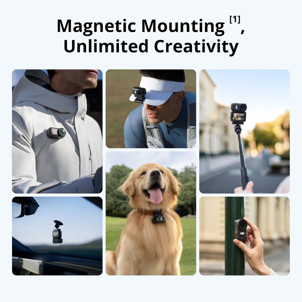 DJI Osmo Nano Standard Combo 128GB - Compact 4K/60fps Vlogging Camera