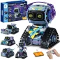 Sillbird Kit Robot 5 en 1 avec Télécommande, 433 Pièces STEM, Jouet Créatif Codage pour Enfants 8-12 ans