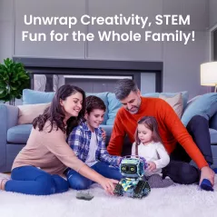 Kit Robot Sillbird 5-en-1 avec Télécommande - Cadeau STEM 8-12 ans