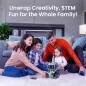 Sillbird Kit Robot 5 en 1 avec Télécommande, 433 Pièces STEM, Jouet Créatif Codage pour Enfants 8-12 ans