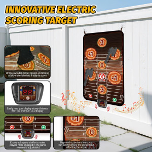 Jeu de Lancer de Hache Électronique - Cadeau Enfants 3-10 ans