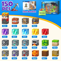 150 Magnetic Building Blocks STEM Toy for Kids Ages 3-12 - Gift Idea