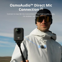 DJI Osmo 360° Waterproof Action Camera | 8K Video, 120MP Photos, 105GB Storage
