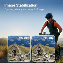 Caméra Sport 5K Étanche 170° WiFi 64GB Télécommande