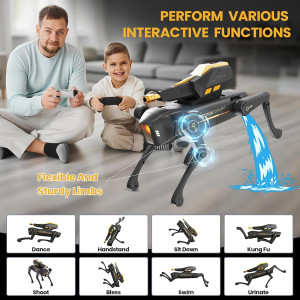 Interactive Smart Robot Dog for Kids – STEM Toy with Voice & Remote Control