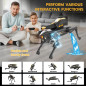 Smart Robot Dog for Kids – Interactive STEM Toy with Voice, Remote, App Control & 30+ Actions, Ages 6+