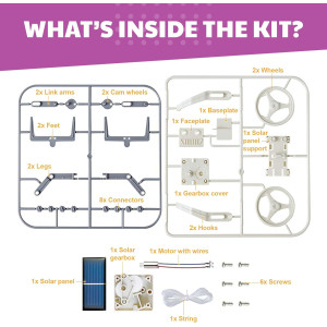 Green Science : Robots Solaires 3-en-1 STEM pour Enfants