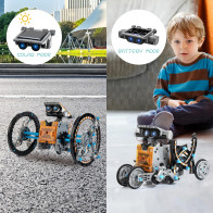 Kit Robot Solaire 14-en-1 STEM pour Enfants 8-12 ans