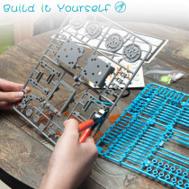 14-in-1 Solar Robot Kit for Kids, STEM Toy for Ages 8-12 | DIY Robot Gift