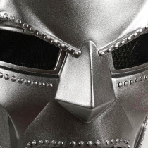 Dr Doom Cosplay Mask - Scary Halloween Demon & Terrifying Zombie Face
