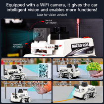 Yahboom MicroROS Robot Car AI SLAM Mapping & Navigation with ESP32 AI