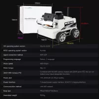 Yahboom MicroROS Robot Car ROS2 AI SLAM Navigation Vision ESP32 AI Module VM Non Compatible Mac