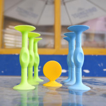 Sucker Darts Game Set - Safe Silicone Suction Toys for Kids & Family