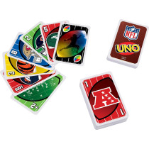 Mattel UNO NFL Card Game in Storage Tin – Kids, Adults, Parties & Travel