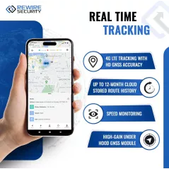 Traceur GPS REWIRE DB2 filaire pour véhicules – Installation facile