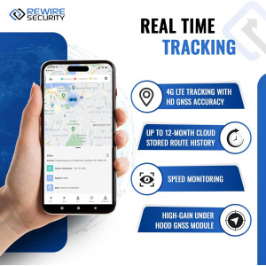 REWIRE DB2 Wired GPS Tracker for Vehicles | Easy Install, Live Tracking