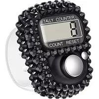 Compteur électronique digital portable avec affichage, réinitialisable, pour golf et comptage laps
