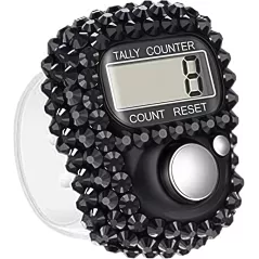 Compteur électronique digital portable avec affichage, réinitialisable, pour golf et comptage laps