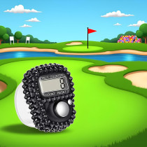 Portable Electronic Finger Tally Counter with Digital Display for Sports