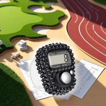 Portable Electronic Finger Tally Counter with Digital Display for Sports