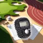 Compteur électronique digital portable avec affichage, réinitialisable, pour golf et comptage laps