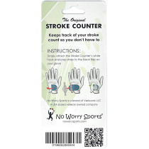 Original Stroke Counter with Universal Fastener for Golf Gloves