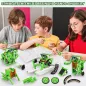 Bottleboom STEM Robot Solaire 13-en-1 Jouet Éducatif 8-12 Ans Kit Science Expérimentation Vert