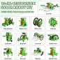Bottleboom STEM Robot Solaire 13-en-1 Jouet Éducatif 8-12 Ans Kit Science Expérimentation Vert