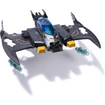 DC Comics Metal Force Batwing 2-in-1 Playset with Batman & Superman