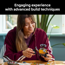 LEGO Disney Pixar Wall-E & EVE Set for Adults 18+ – Perfect Gift & Decor