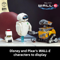 LEGO Disney Pixar Wall-E & EVE Set for Adults 18+ – Perfect Gift & Decor