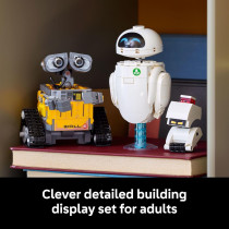 LEGO Disney Pixar Wall-E & EVE Set for Adults 18+ – Perfect Gift & Decor