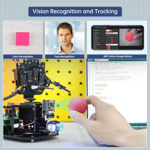 DIY Arduino AI Bionic Robot Hand Kit | 5-Finger Mechanical Arm Set