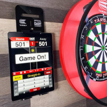 Target Darts Tablet Holder Scorer with Darts Connect – Black