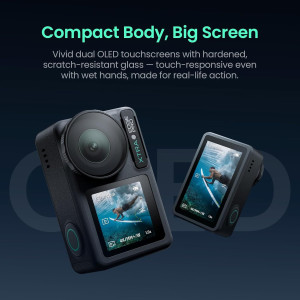 Xtra Pro 4K Action Camera – 65ft Waterproof, Night View & Stabilization