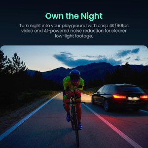 Xtra Pro 4K Action Camera – 65ft Waterproof, Night View & Stabilization