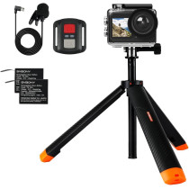 SVBONY SVGo 2 4K30FPS Action Camera with Dual Screens, Waterproof & 5X Zoom